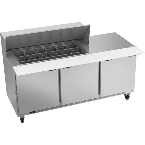 Beverage air pan three - 72", 18